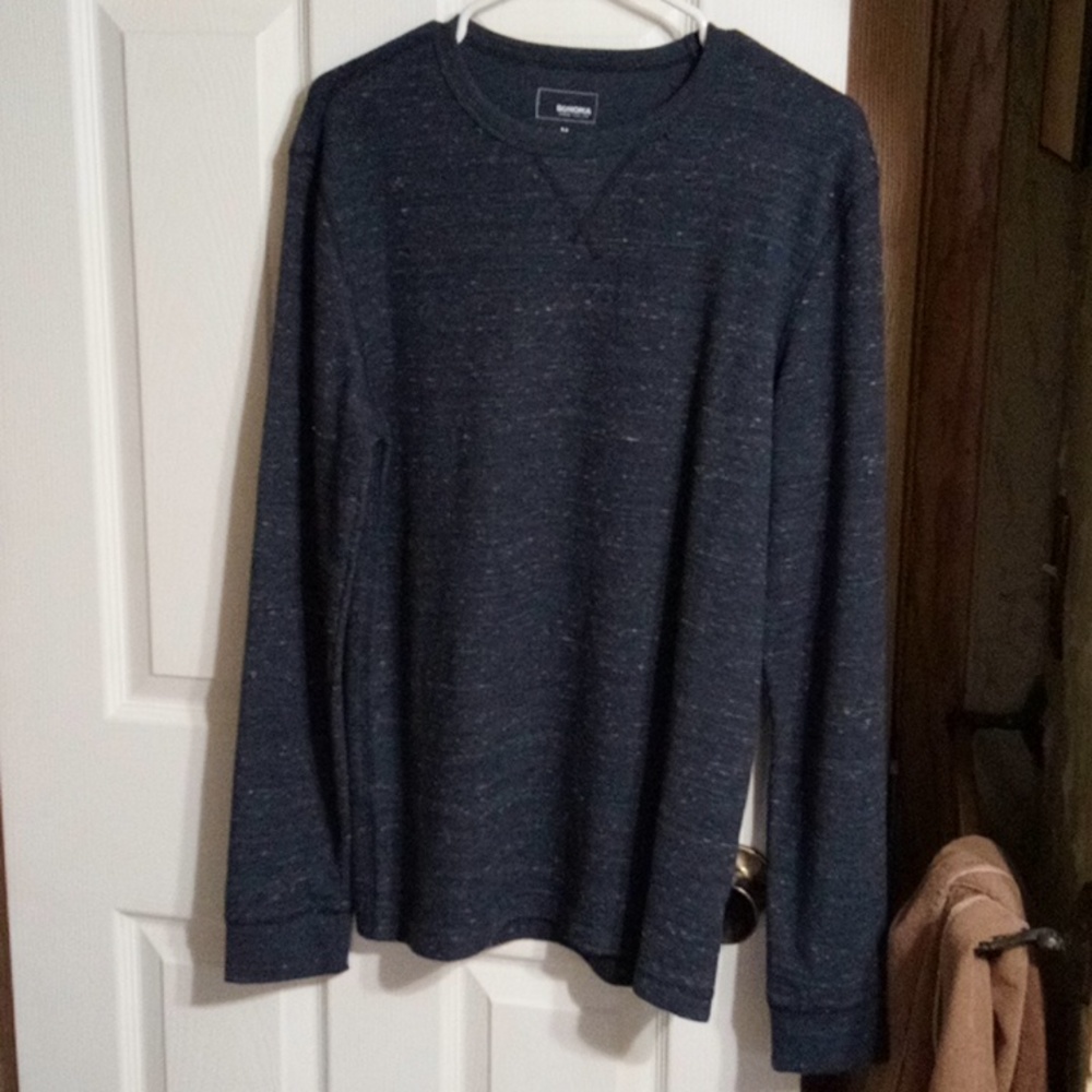 NWOT Sonoma long-sleeve shirt navy